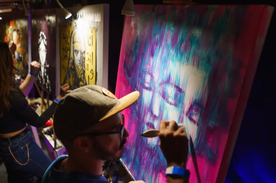 GANHEEEEEIII o Circus Battle XII !!!! O desafio era pintar uma quadro de 80 x 80 cm em 1 hora. . O evento foi incrível, a galera que acompanhou foi sensacional!!!Um agradecimento especial pra galera que eu c (3)